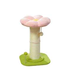 Extra Thick Flower Cat Scratching Post