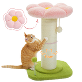 Extra Thick Flower Cat Scratching Post