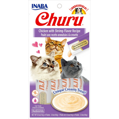 CIAO Churu Cat Treats Variety Pack – Creamy Lickable Cat Snacks | Grain-Free High Moisture Cat Tubes | Tuna, Chicken & Seafood Flavors