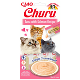 CIAO Churu Cat Treats Variety Pack – Creamy Lickable Cat Snacks | Grain-Free High Moisture Cat Tubes | Tuna, Chicken & Seafood Flavors