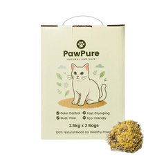PawPure Tea Leaf & Millet Cat Litter