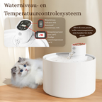 EcoPawPaw Wireless Ceramic Cat Water Fountain – Smart Hydration for Healthier Pets