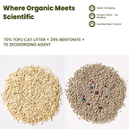 PawPure Tofu & Bentonite Hybrid Cat Litter