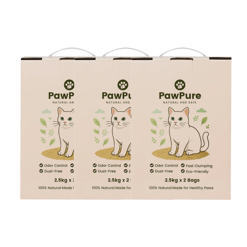 PawPure Natural Tofu Cat Litter