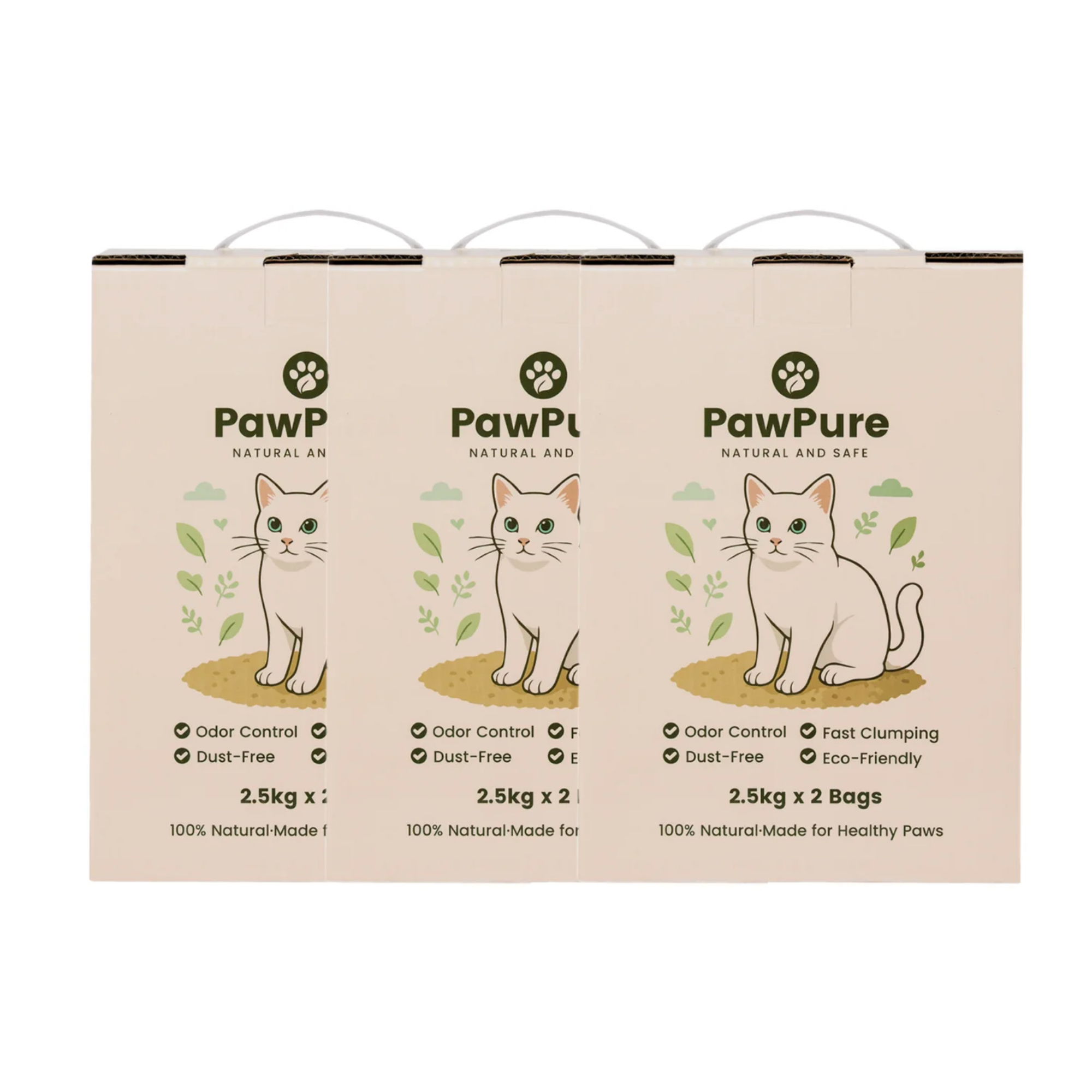 PawPure Natural Tofu Cat Litter