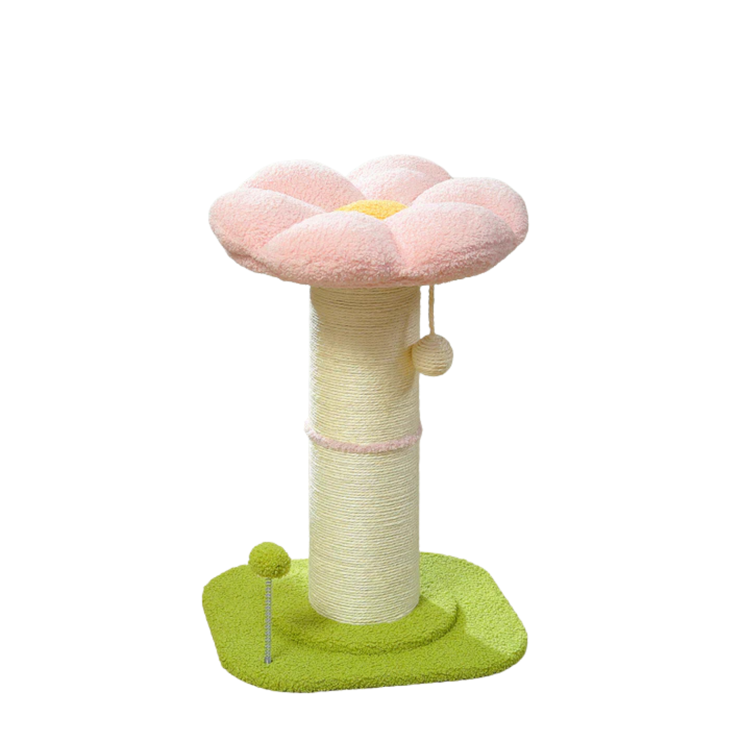 Extra Thick Flower Cat Scratching Post