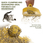 PawPure Tea Leaf & Millet Cat Litter