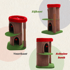 EcoPawPaw Tree Trunk Cat Tower