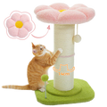 Extra Thick Flower Cat Scratching Post