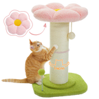 Extra Thick Flower Cat Scratching Post