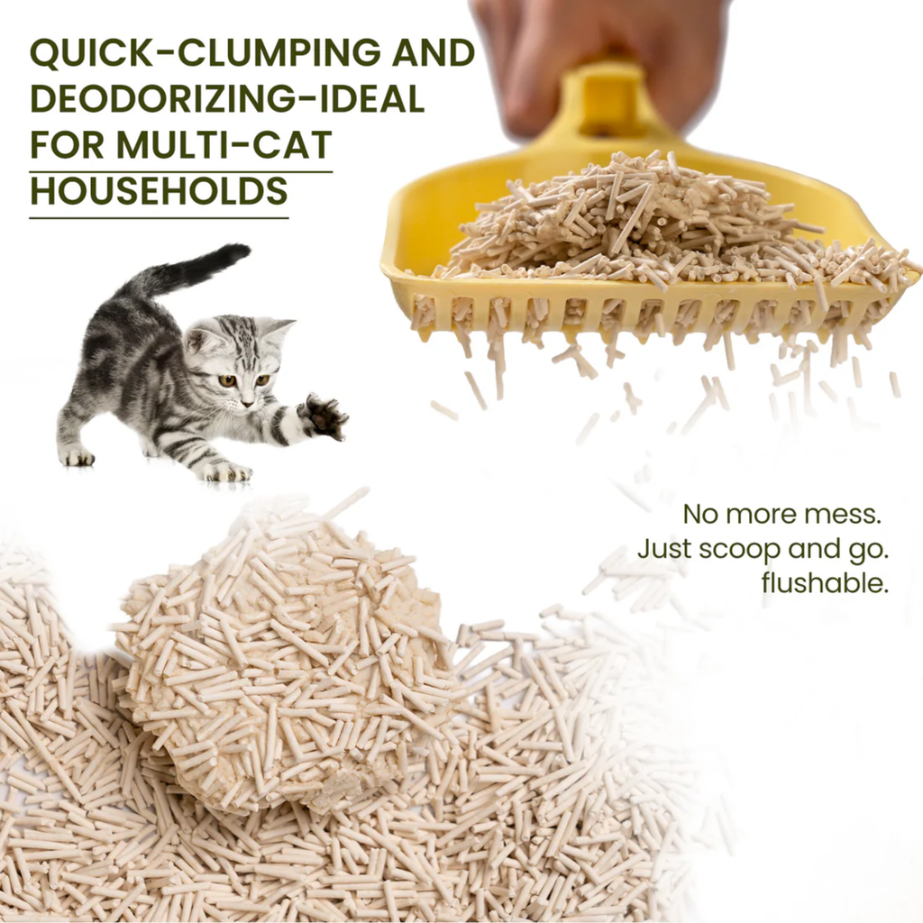 PawPure Natural Tofu Cat Litter