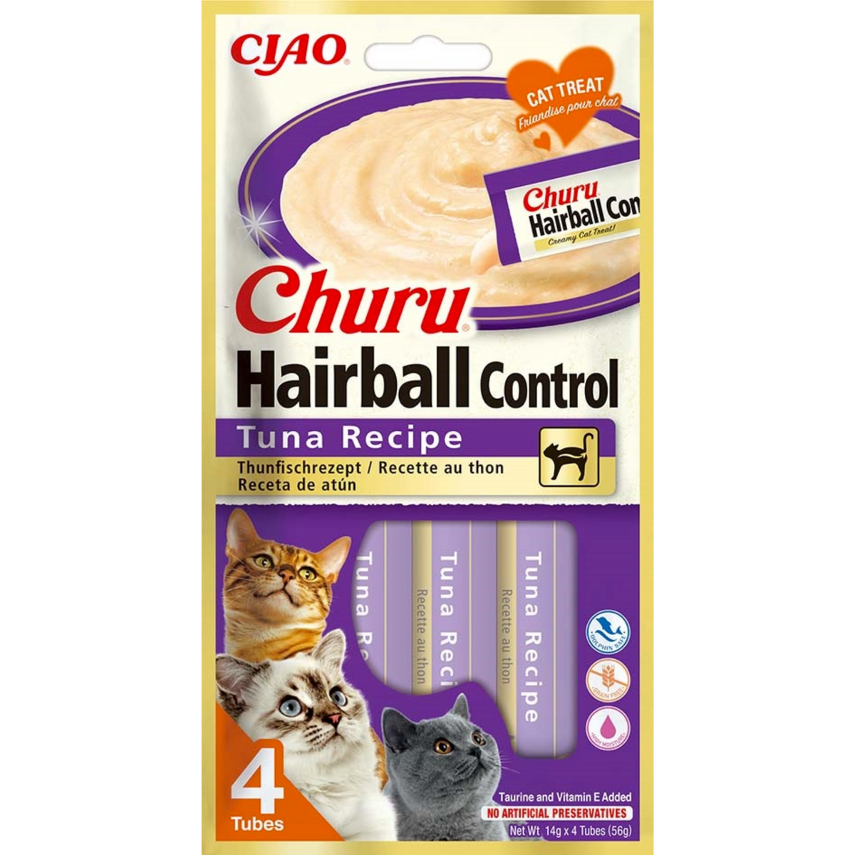 CIAO Churu Hairball Control Series