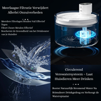 EcoPawPaw Wireless Ceramic Cat Water Fountain – Smart Hydration for Healthier Pets