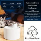 EcoPawPaw Wireless Ceramic Cat Water Fountain – Smart Hydration for Healthier Pets