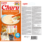 CIAO Churu Cat Treats Variety Pack – Creamy Lickable Cat Snacks | Grain-Free High Moisture Cat Tubes | Tuna, Chicken & Seafood Flavors