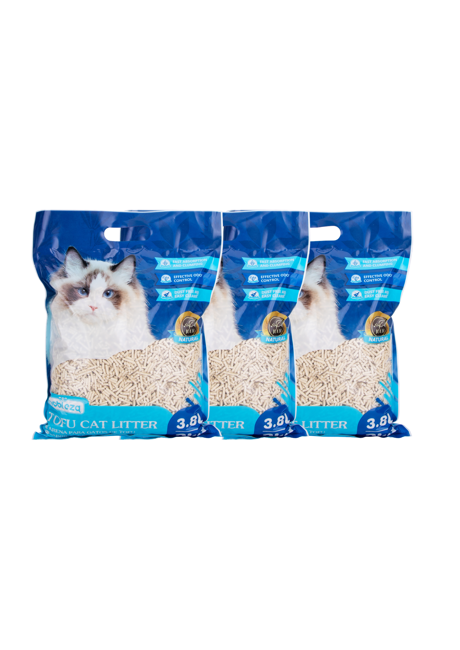 Natural Tofu Cat Litter-3.8L