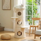 EcoPawPaw Modern Open-Air Cat Tower