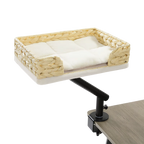 EcoPawPaw Handmade Woven Desk Cat Bed