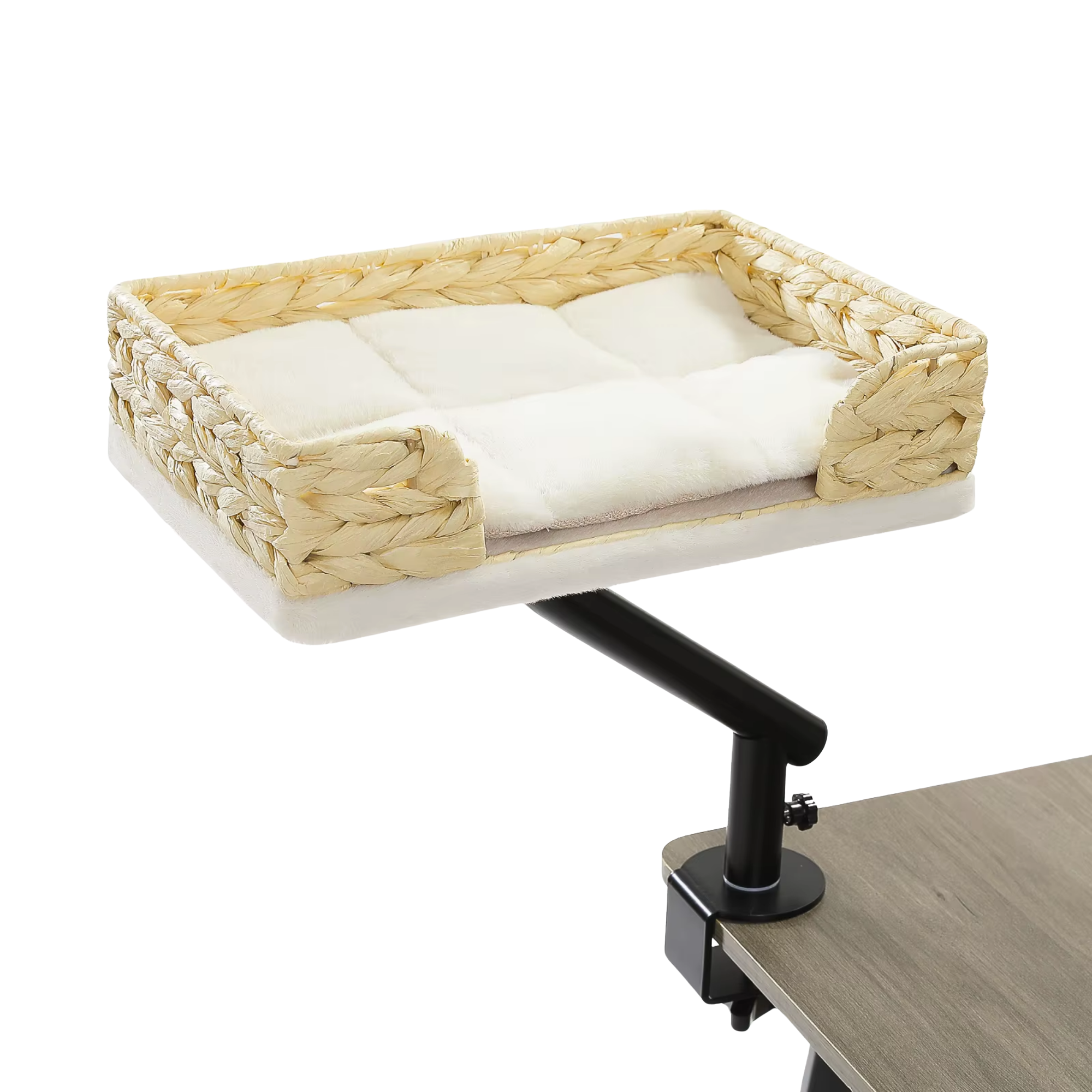 EcoPawPaw Handmade Woven Desk Cat Bed