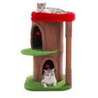 EcoPawPaw Tree Trunk Cat Tower