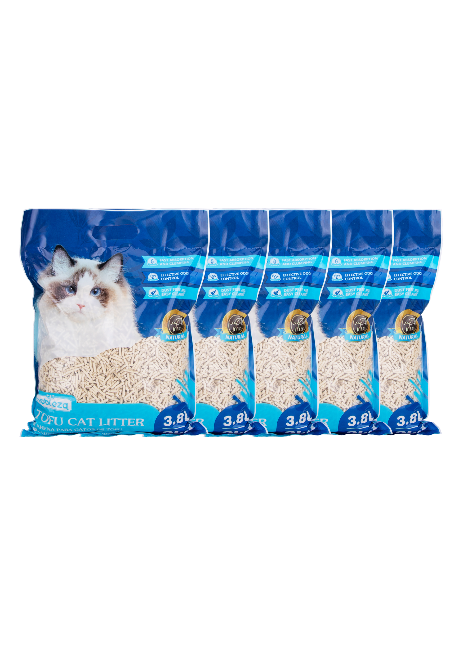 Natural Tofu Cat Litter-3.8L