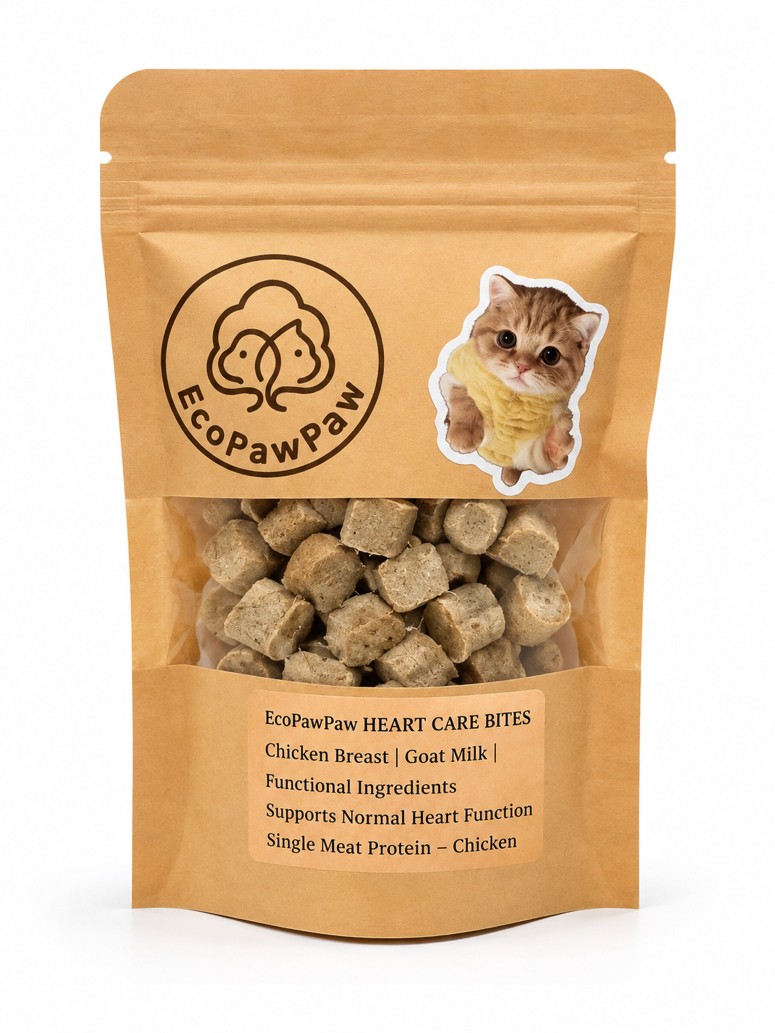 EcoPawPaw Functional Freeze-Dried Cat Treats – 9 Targeted Health Support Formulas | EcoPawPaw