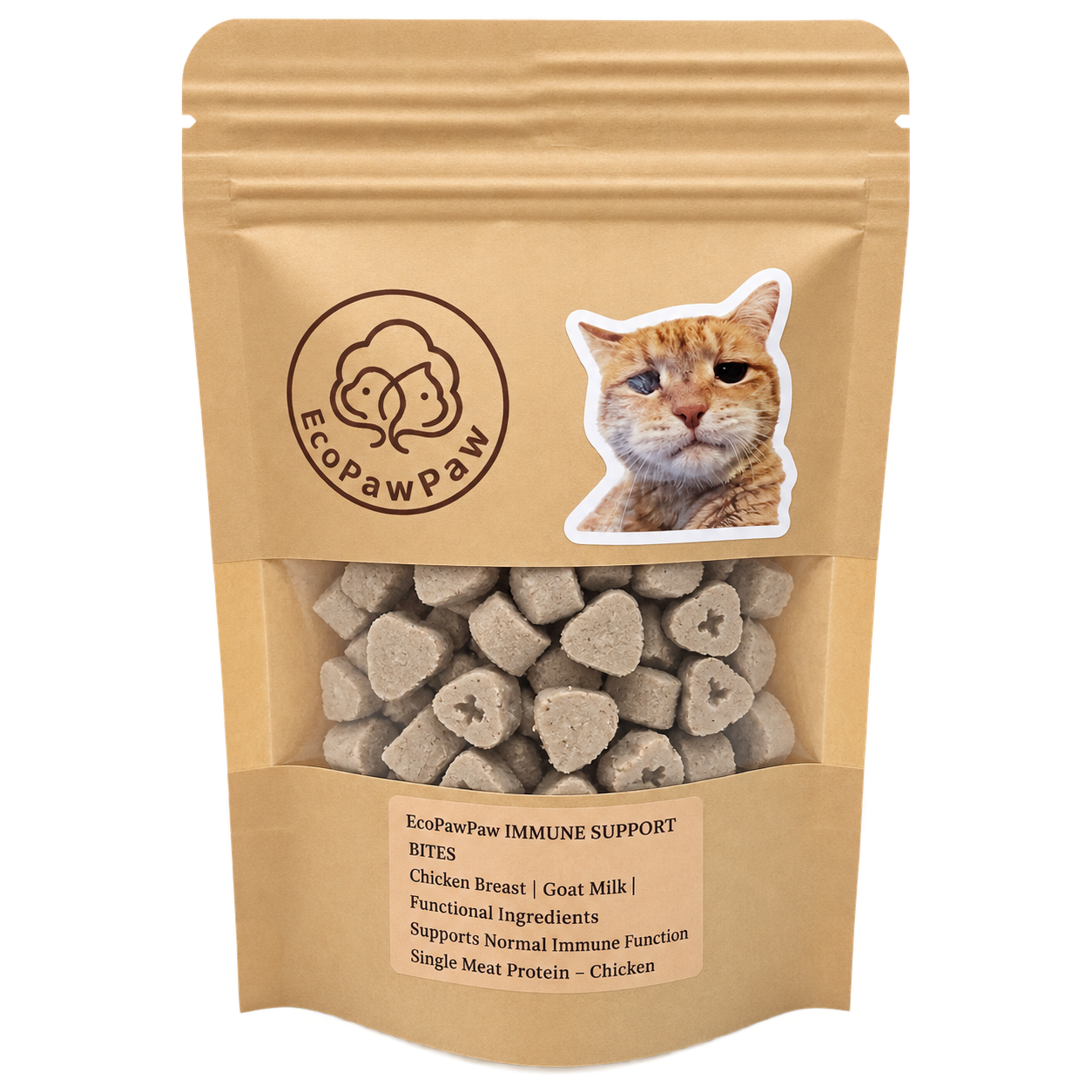 EcoPawPaw Functional Freeze-Dried Cat Treats – 9 Targeted Health Support Formulas | EcoPawPaw