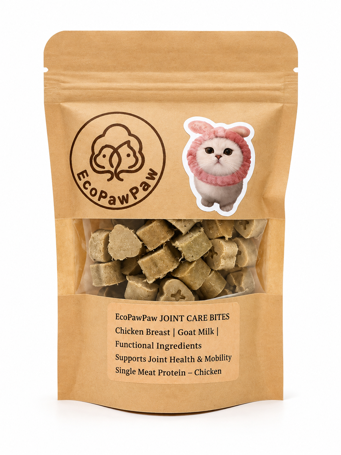 EcoPawPaw Functional Freeze-Dried Cat Treats – 9 Targeted Health Support Formulas | EcoPawPaw