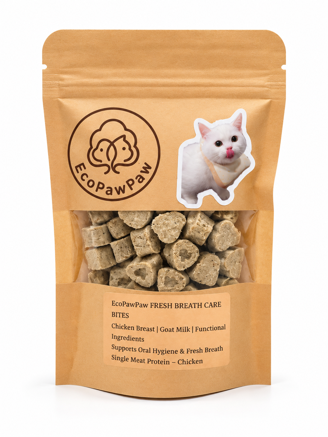 EcoPawPaw Functional Freeze-Dried Cat Treats – 9 Targeted Health Support Formulas | EcoPawPaw