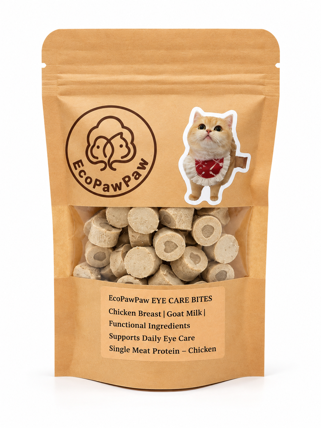 EcoPawPaw Functional Freeze-Dried Cat Treats – 9 Targeted Health Support Formulas | EcoPawPaw