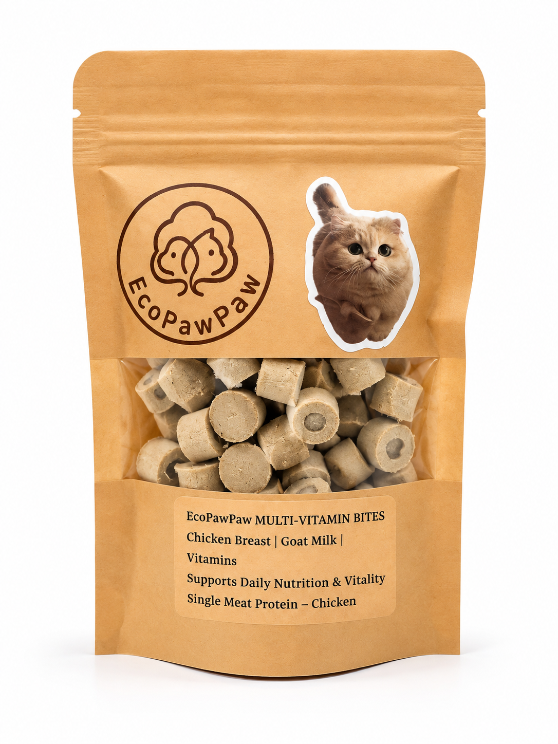 EcoPawPaw Functional Freeze-Dried Cat Treats – 9 Targeted Health Support Formulas | EcoPawPaw