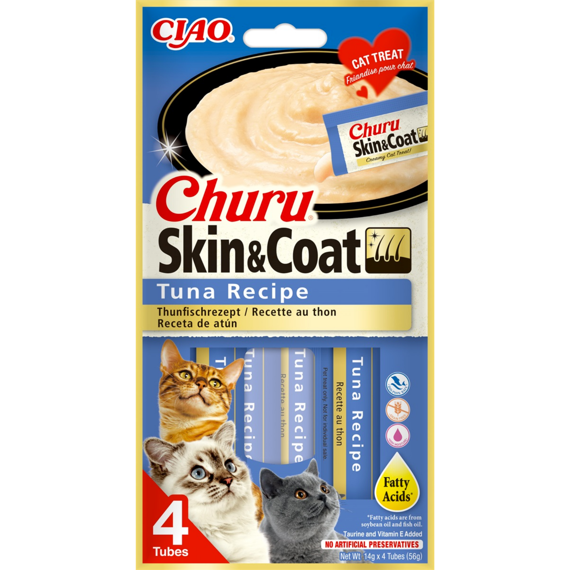 CIAO Churu Skin & Coat Functional Series