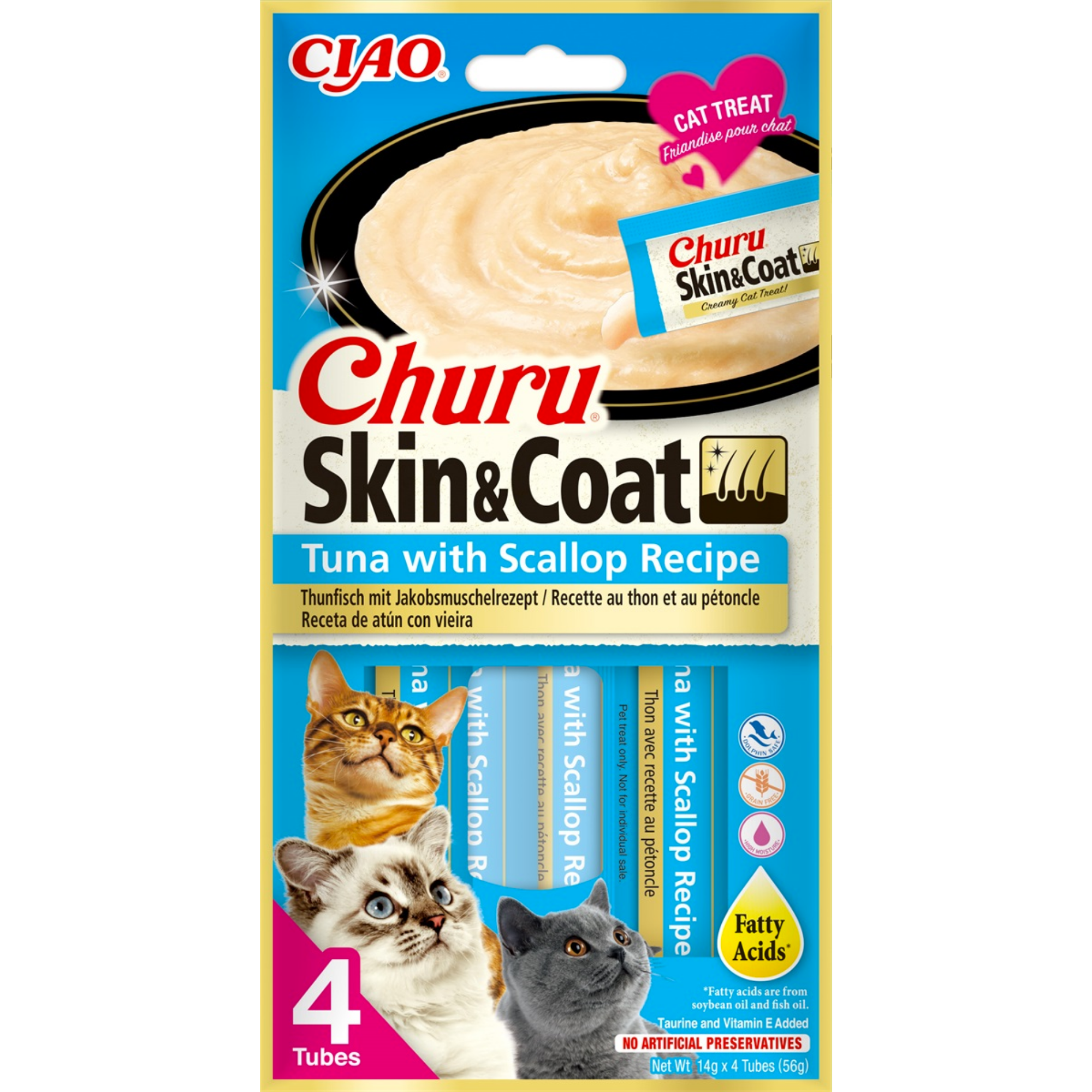 CIAO Churu Skin & Coat Functional Series