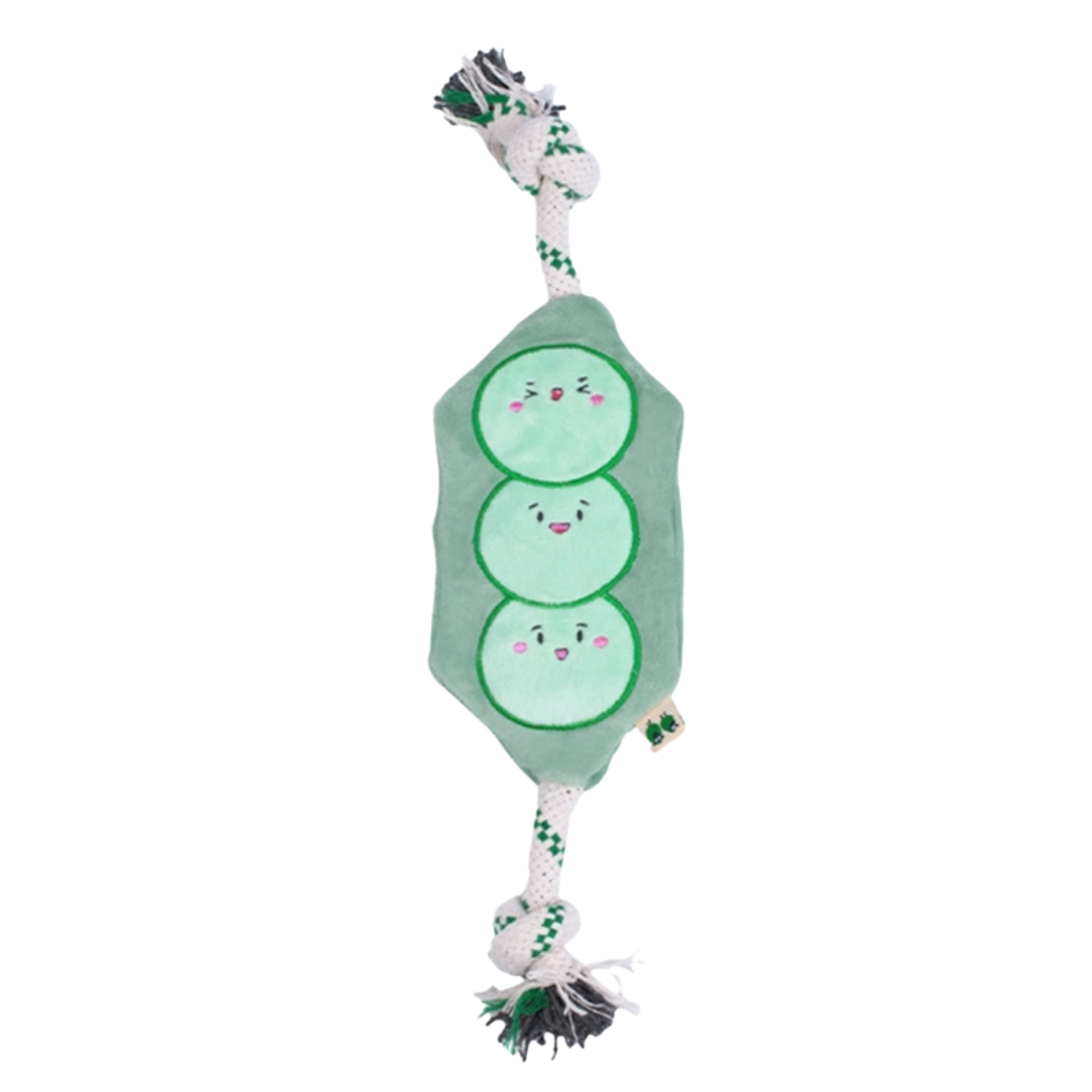 EcoPawPaw Recycled Stuffing-Free Squeaky Dog Toy – Vegetable Collection