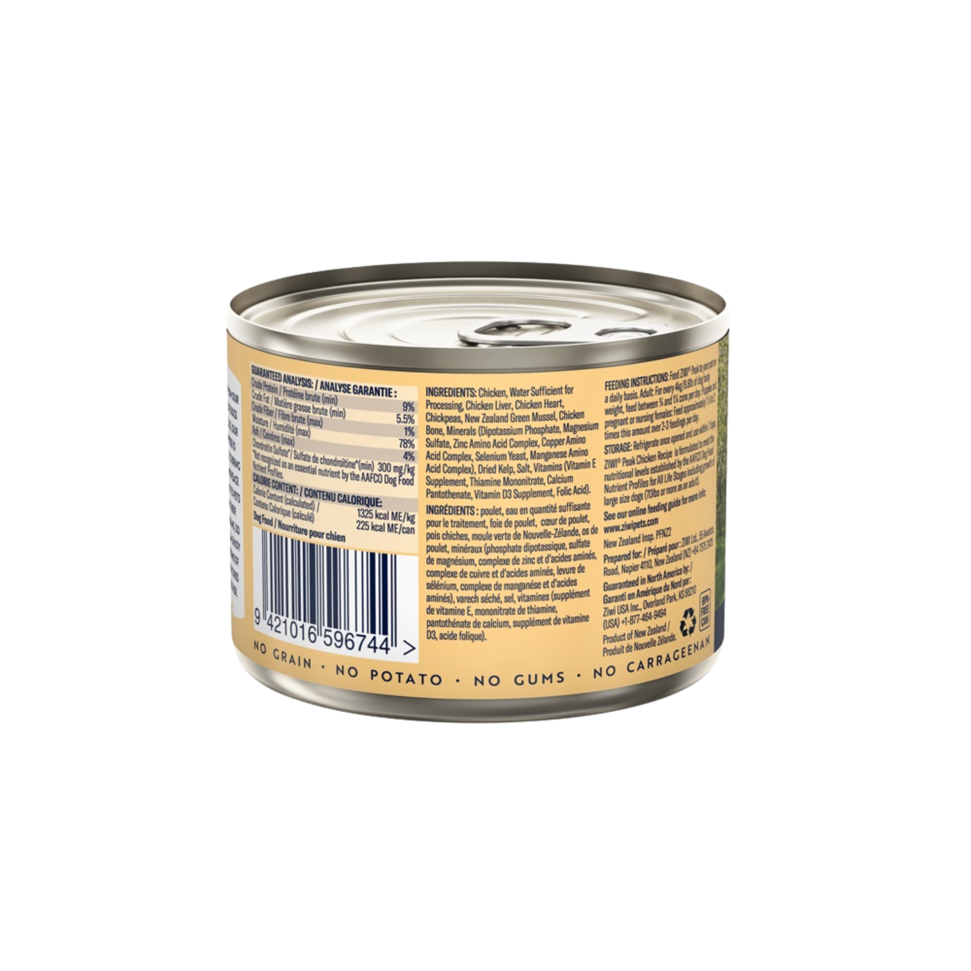Ziwi Peak wet food for dogs Chicken 170 g