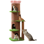 Forest Cat Tree Tower with Flower Perch