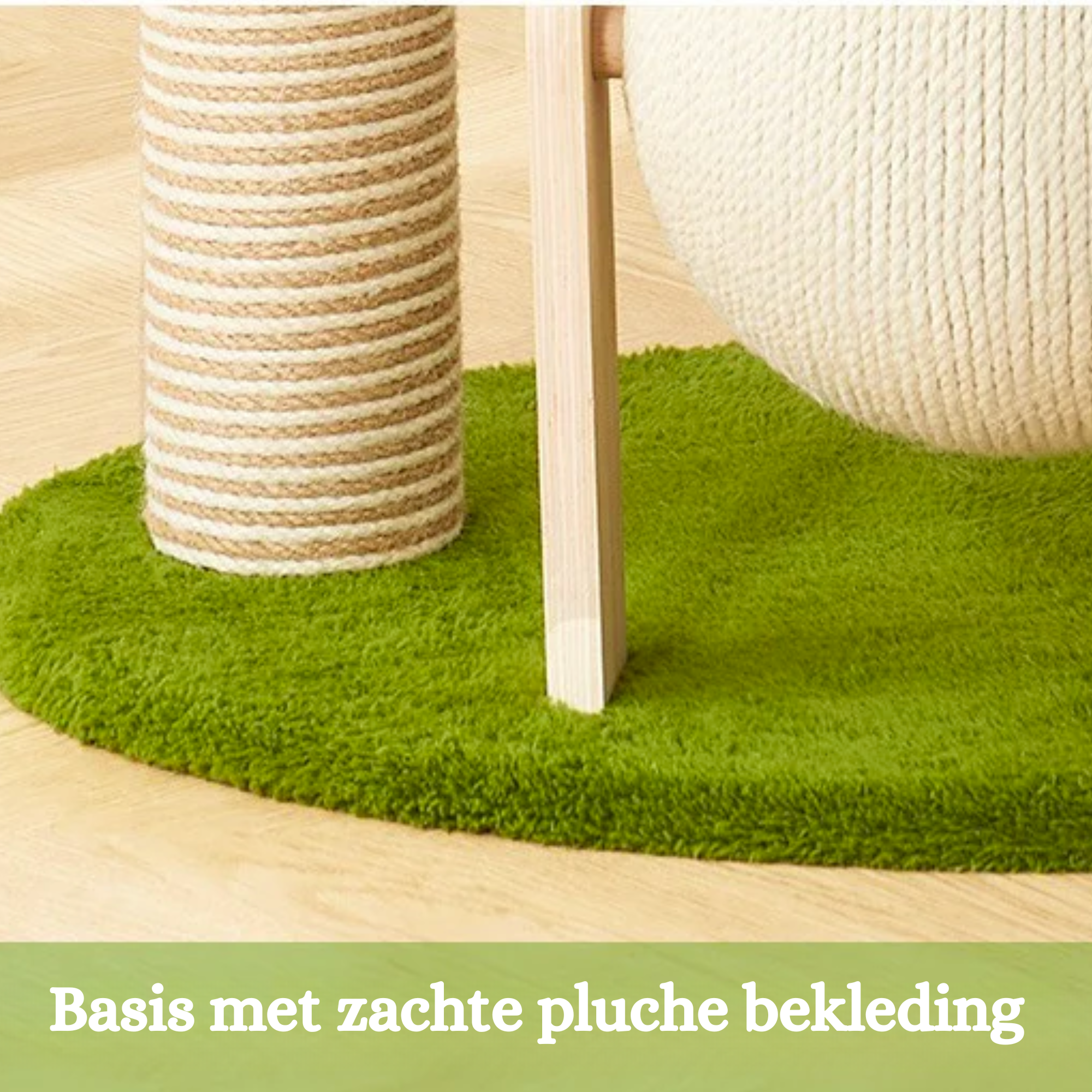 EcoPawPaw Palm Tree Cat Scratcher with Acrylic Space Capsule Bed – Modern Cat Lounge, Sisal Scratching Posts & Interactive Scratching Ball