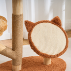 EcoPawPaw Four Seasons Bloom™ Solid Wood Cat Tree