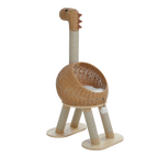 Handwoven Rattan Dinosaur Cat Tree