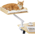 EcoPawPaw Wooden Desk Cat Bed