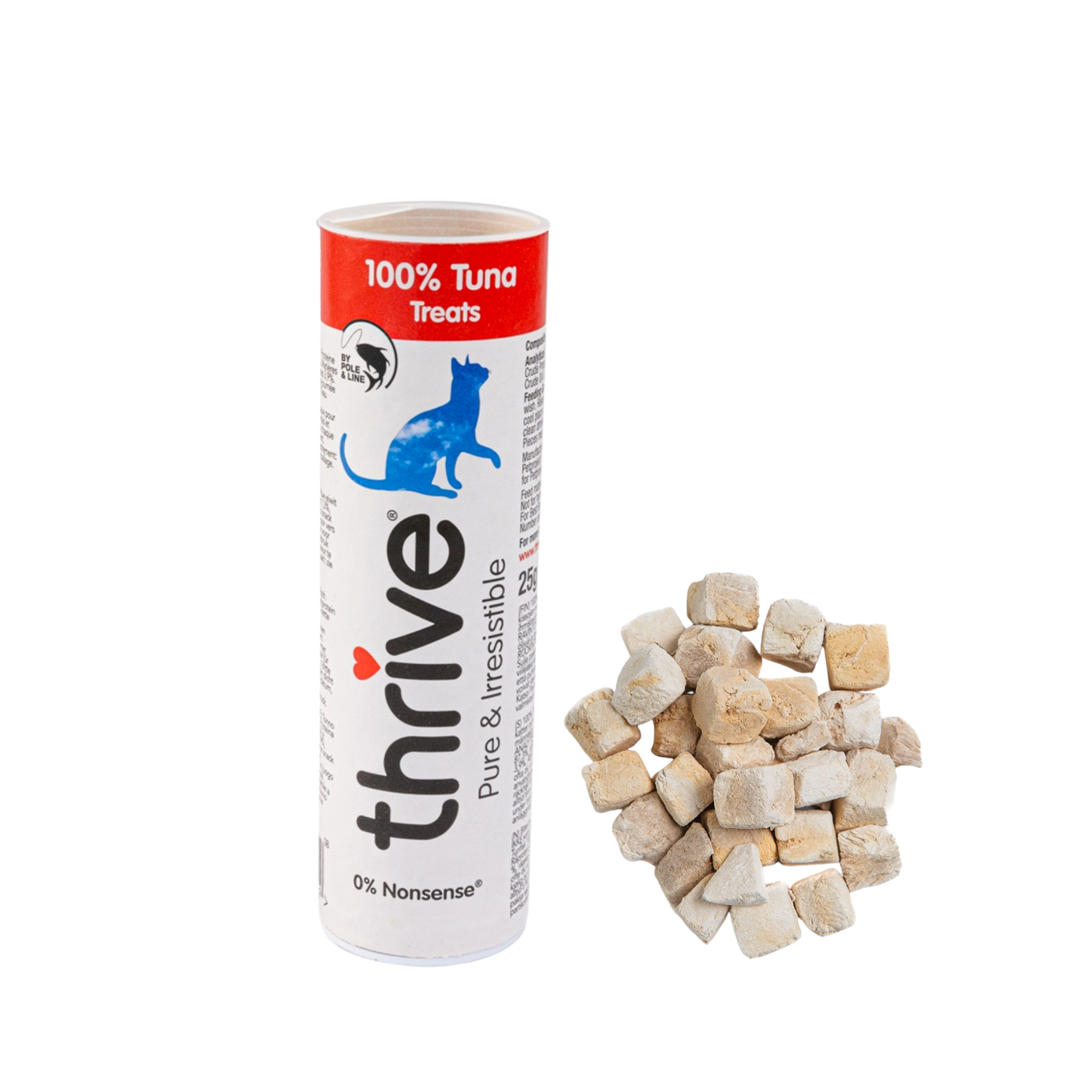 Thrive Freeze-Dried Cat Treats | Natural High-Protein Cat Snacks
