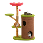Brown Tree Trunk Cat Tree