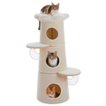 EcoPawPaw Modern Open-Air Cat Tower