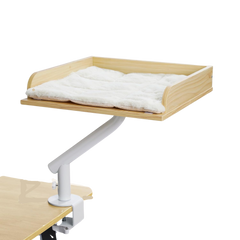 EcoPawPaw Wooden Desk Cat Bed