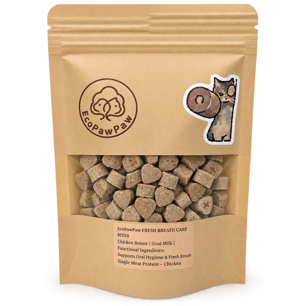 EcoPawPaw Functional Freeze-Dried Cat Treats – 9 Targeted Health Support Formulas | EcoPawPaw