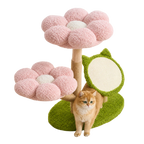 EcoPawPaw Four Seasons Bloom™ Solid Wood Cat Tree