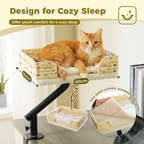 EcoPawPaw Handmade Woven Desk Cat Bed