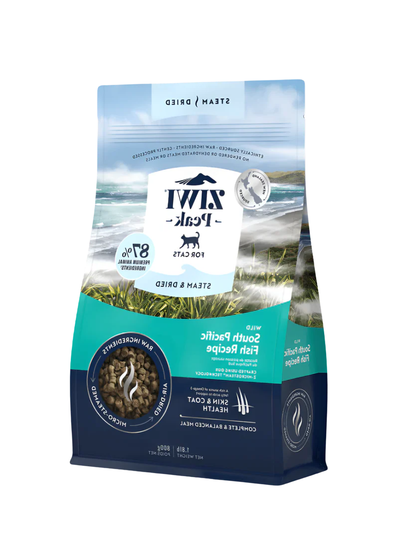 Ziwi Peak Cat Steam & Dried South Pacific Fish Recipe