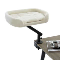 EcoPawPaw Plush Desk Cat Bed