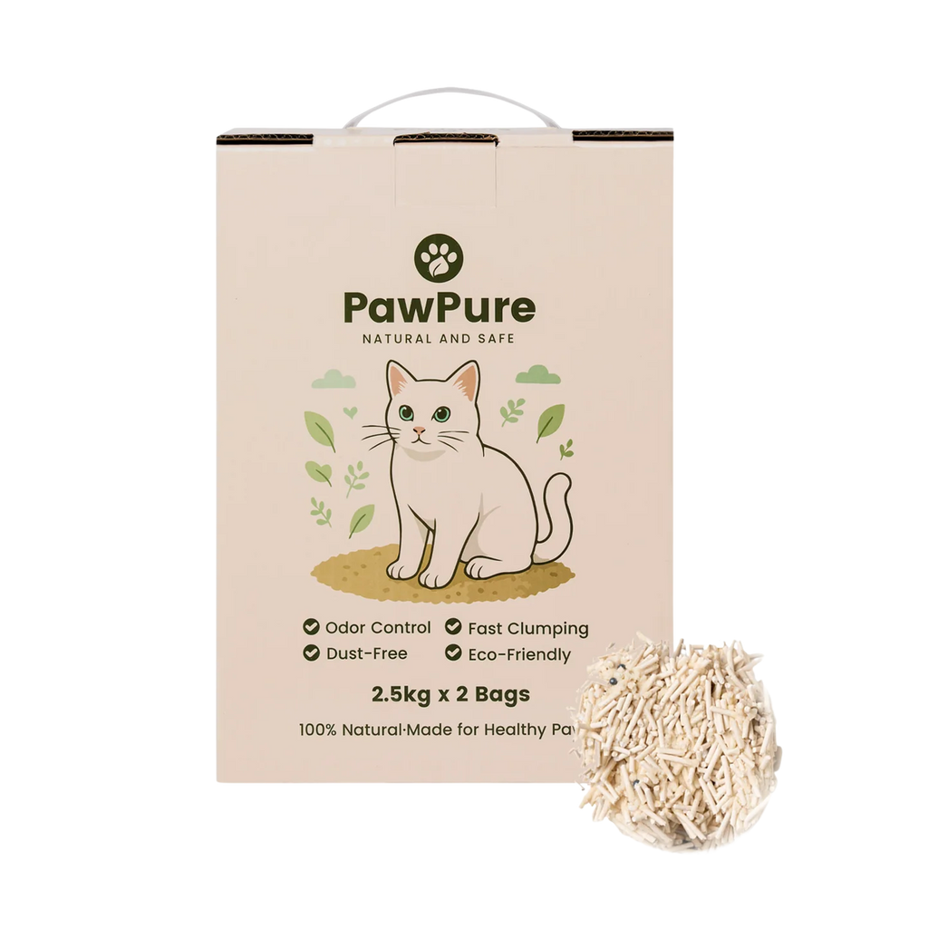 PawPure Natural Tofu & Cassava Cat Litter
